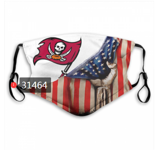 NFL 2020 Tampa Bay Buccaneers 122 Dust mask with filter